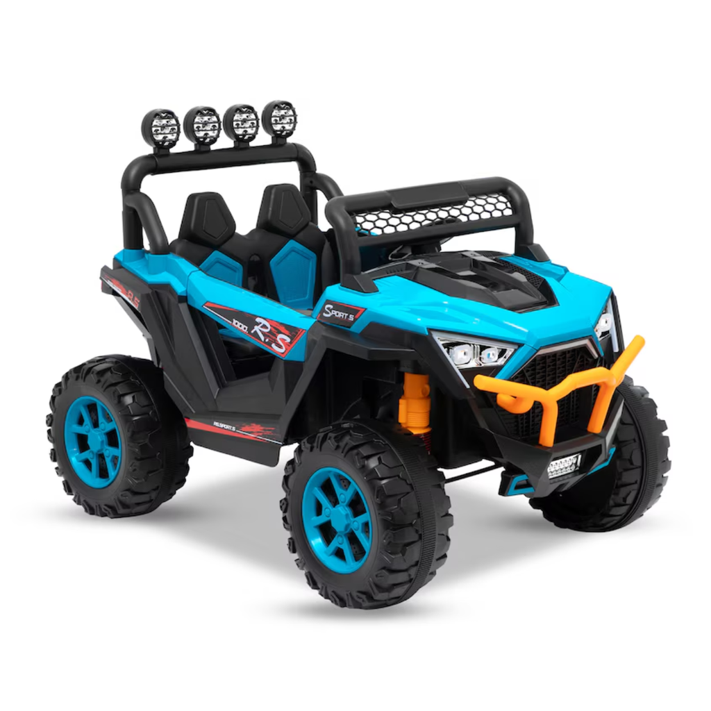 CARRO MONTABLE FUNZONE ELECT 12 V C/BATERIA RECARGABLE C/MUSICA P/NIÑO USADO